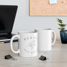 Load image into Gallery viewer, &quot;Beauty and Brains&quot; Coffee Mug
